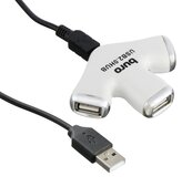 USB-концентратор Buro BU-HUB3-0.5-U2.0-Paw