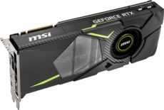 Видеокарта nVidia GeForce RTX2080 MSI PCI-E 8192Mb (RTX 2080 AERO 8G)