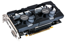 Видеокарта nVidia GeForce GTX1050 Inno3D Twin X2 PCI-E 2048Mb (N1050-3DDV-E5CM)