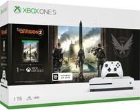 Игровая приставка Microsoft XBOX One S 1Tb (234-00882) + Tom Clancys The Division 2