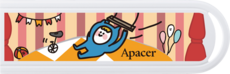 USB Flash накопитель 64Gb Apacer AH23A (AP64GAH23AWG-1)