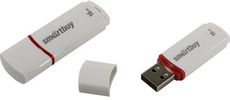 USB Flash накопитель 16Gb SmartBuy Crown Compact White (SB16GBCRW-W_С)