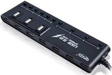 USB-концентратор Ginzzu GR-380UAB