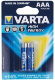 Батарейка Varta High Energy / Longlife Power (AAA, 2 шт)