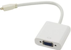 Переходник VCOM Micro HDMI (M) - VGA (F), 0.15м (CG593)