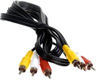 Кабель VCOM 3xRCA (M) - 3xRCA (M) 3м (VAV7150-3M)