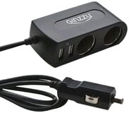 Разветвитель прикуривателя Ginzzu GA-4615UB