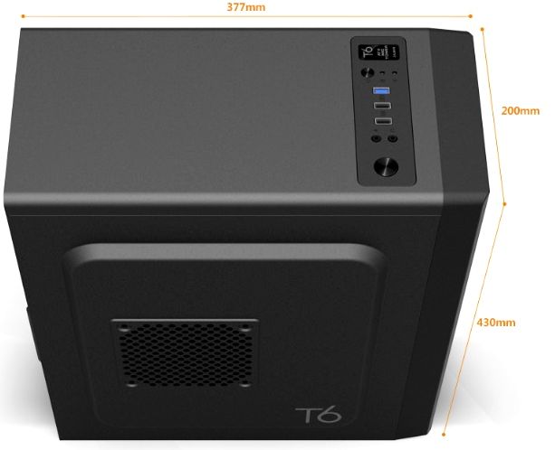 Корпус Zalman ZM-T6 Black купить в Москве по цене 3059 р.