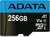 Карта памяти 256Gb MicroSD ADATA Premier Class 10 UHS-I + адаптер (AUSDX256GUICL10A1-RA1)
