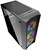 Корпус Powercase Rhombus X3 Mesh LED Black