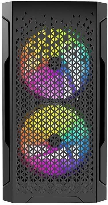 Корпус Powercase Mistral Micro Z3B Mesh LED Black купить в Москве по ...
