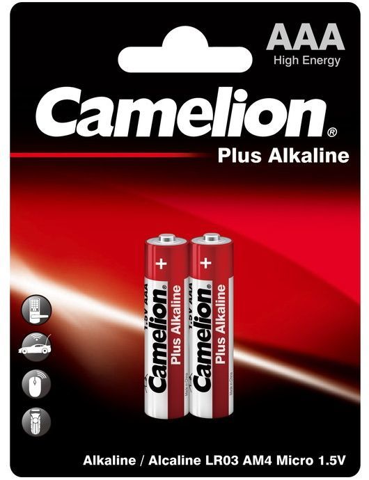 Camelion (AAA, Alkaline, 2 шт)