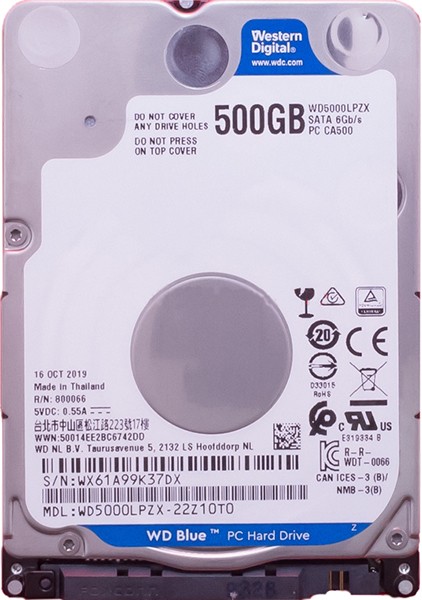 Hard disk sales 2.5 500gb