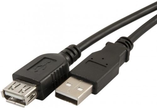 Кабель удлинительный Perfeo USB 2.0 A (M) - A (F), 1м (U4502)