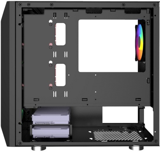 Корпус Powercase Alisio Micro X3B Black купить в Москве по цене 3238 р.